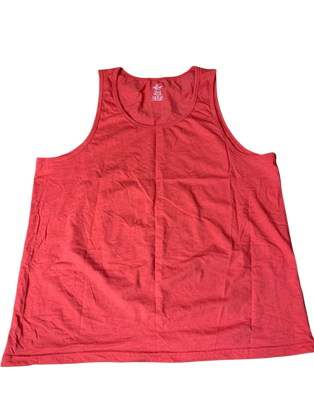 Mountain Ridge Men’s Red Tank Top Cotton Blend Size XXL Casual Essential